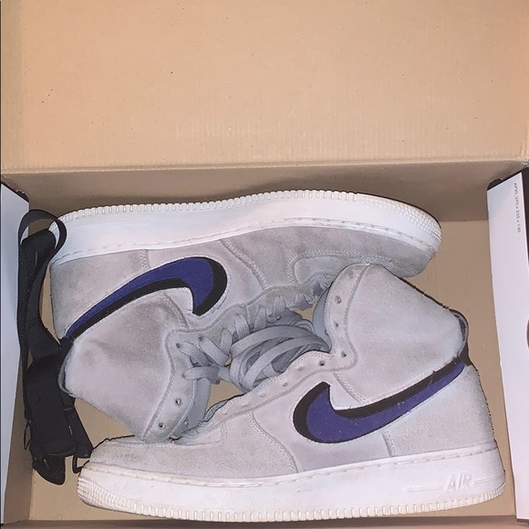 Nike Air Force 1 High '07 LV8 'Chenille Swoosh' - Picture 7 of 8